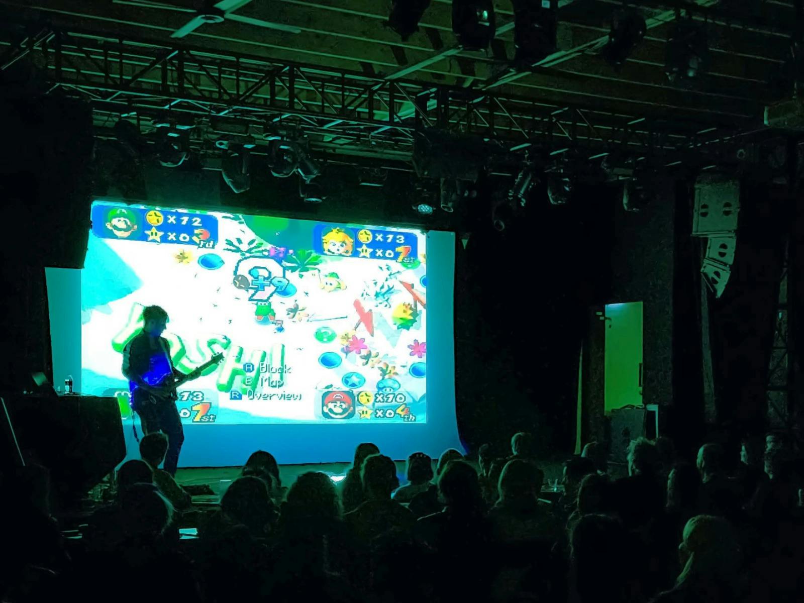 Extra Lives band performing