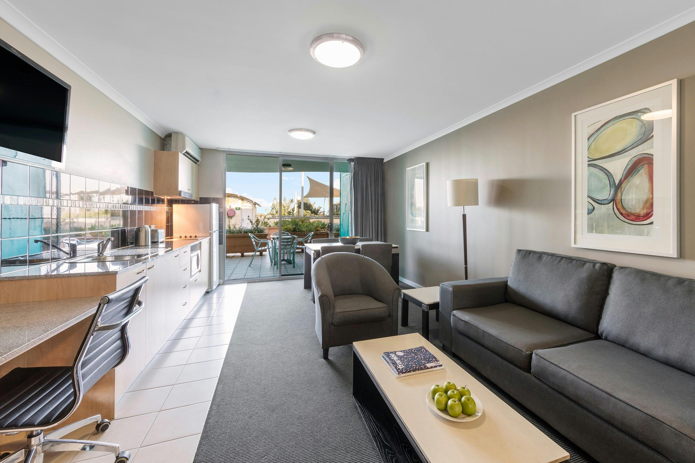 Two Bedroom Deluxe Poolside Apartments