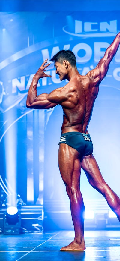 Moments before winning the World Title in Canberra 2024