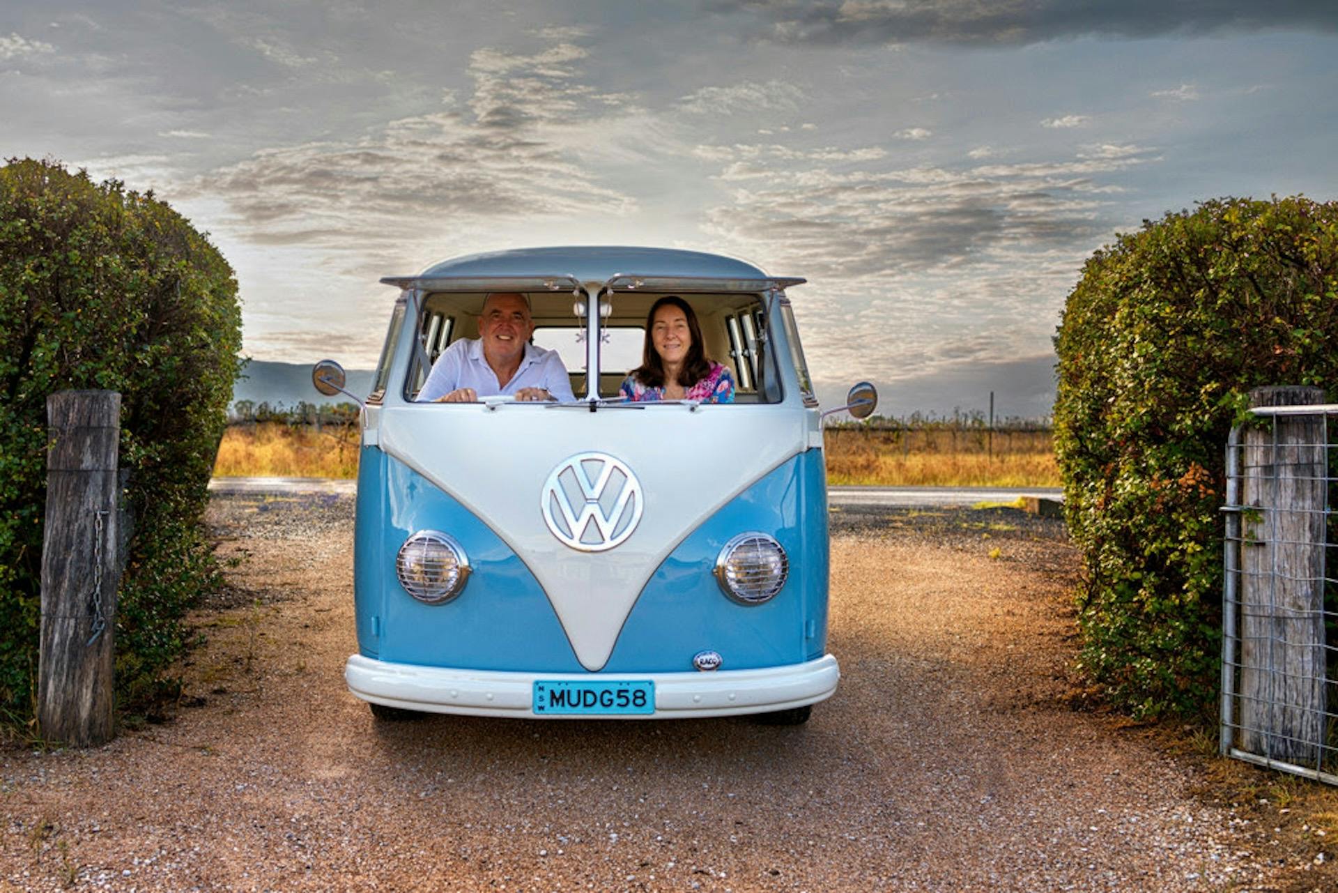 Blue 1958 Kombi