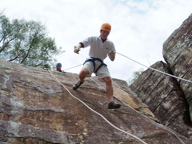 Abseiling