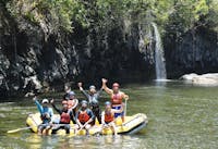 Ponytail Falls, Tully River Rafting