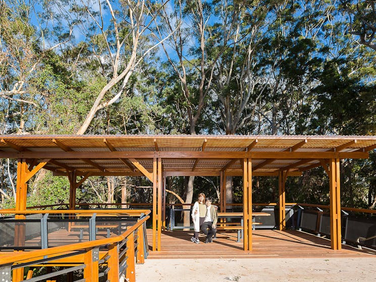 Picnic Shelter, Sealy Lookout, Orara East State Forest