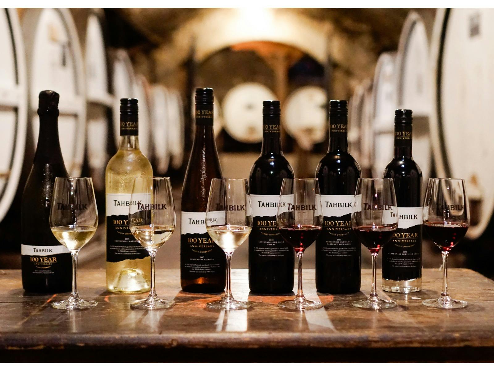 The Tahbilk Centennial Anniversary  wines