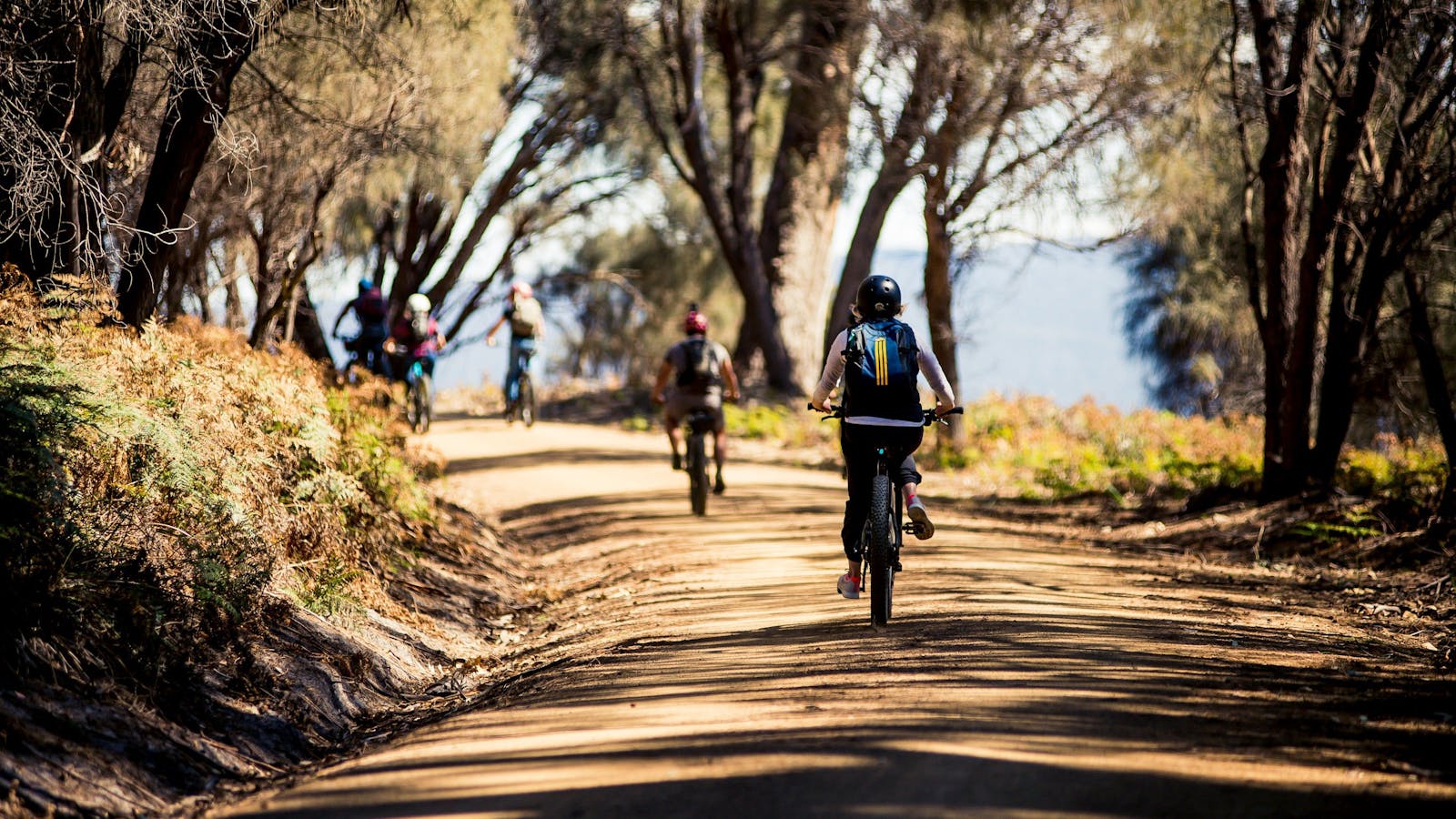 Riding Maria Island