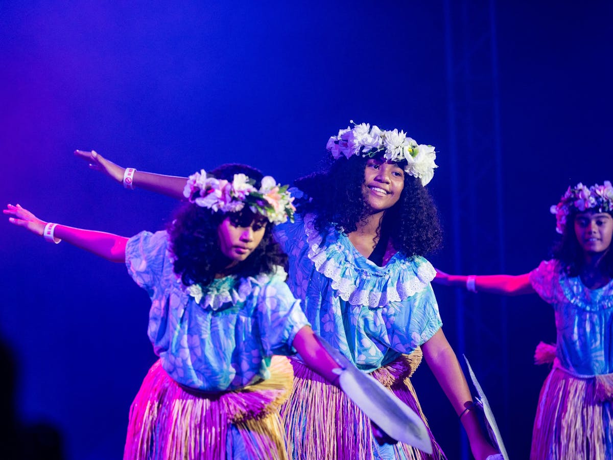 Dhamuw Koedal Dancers, CIAF 2025. Photograph: Blueclick Photography.