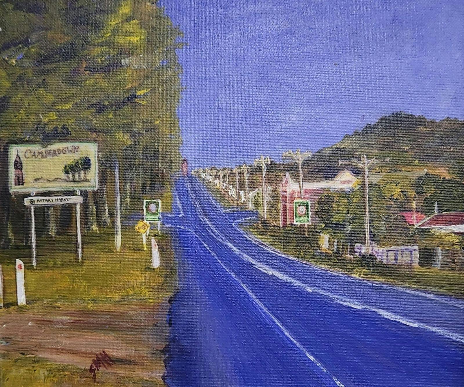 Sue Hollingsworth painting of Camperdown