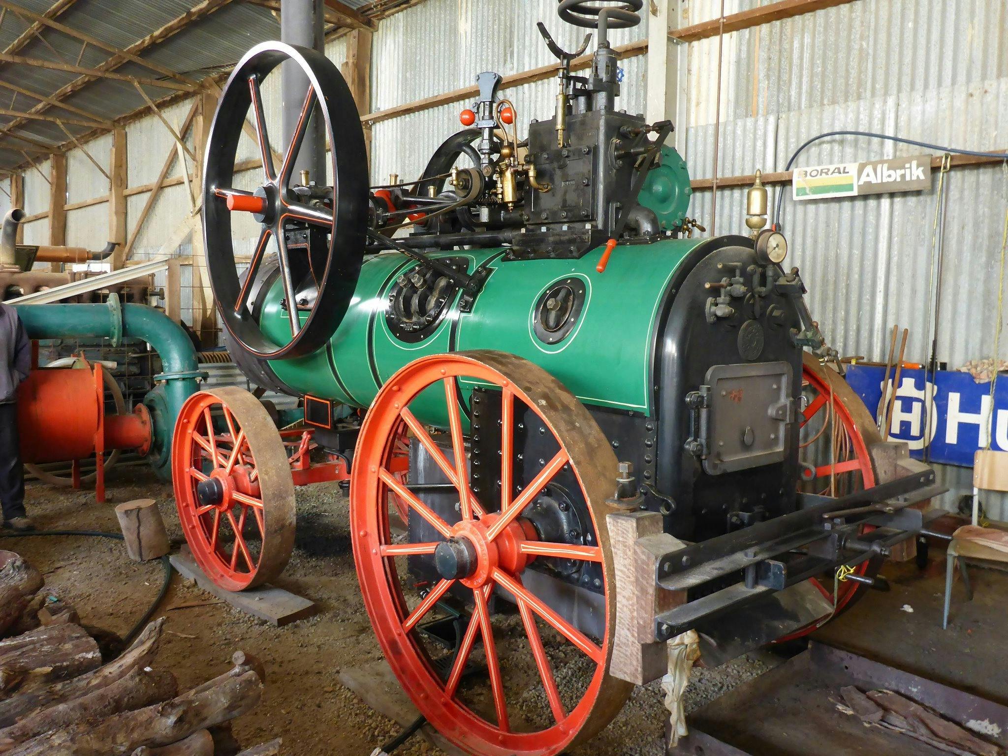 Border Flywheelers Club Steam Engine