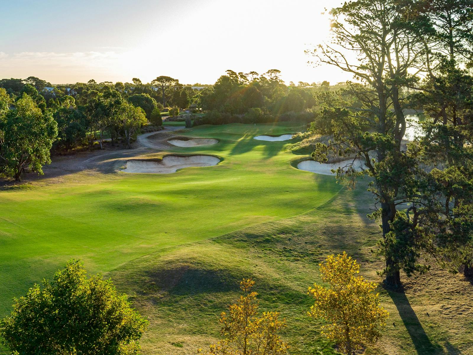 gold course at Ballarat Golf Club