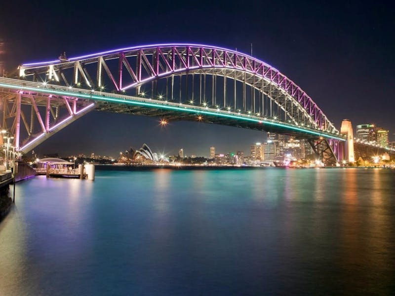 Vivid Sydney Harbour Cruises with Eastcoast Sailing