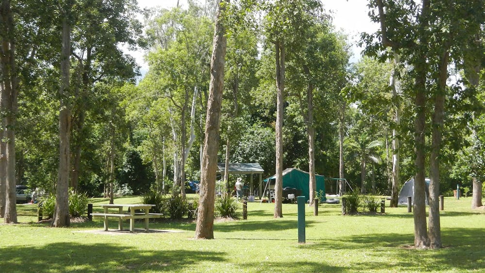 Camping in Broadwater, Abergowrie