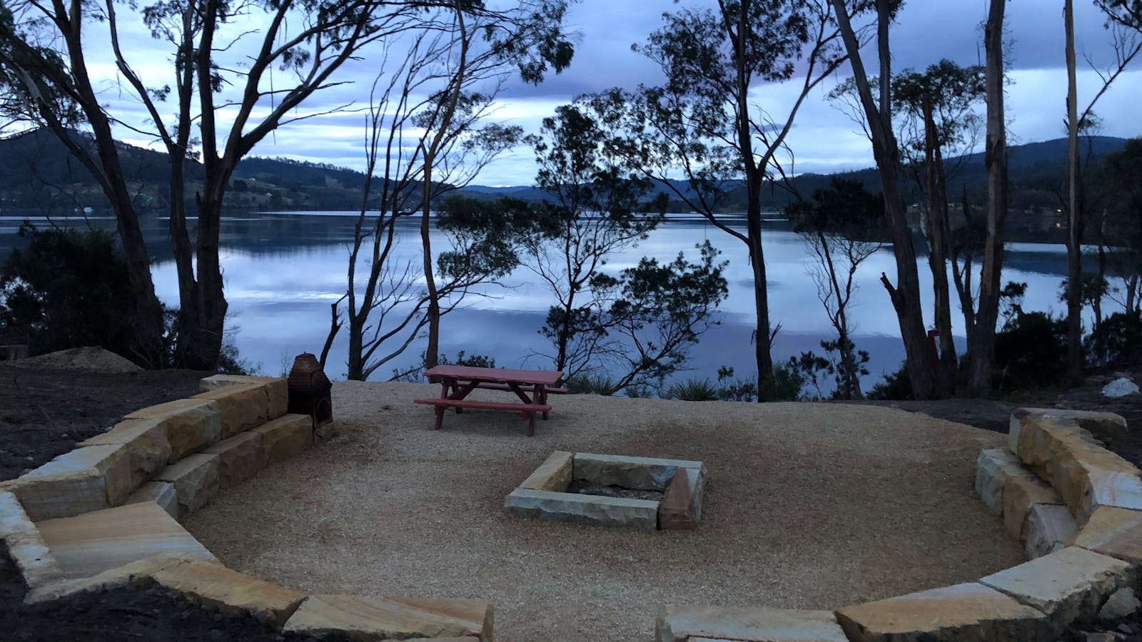 Tranquil Point Fire Pit