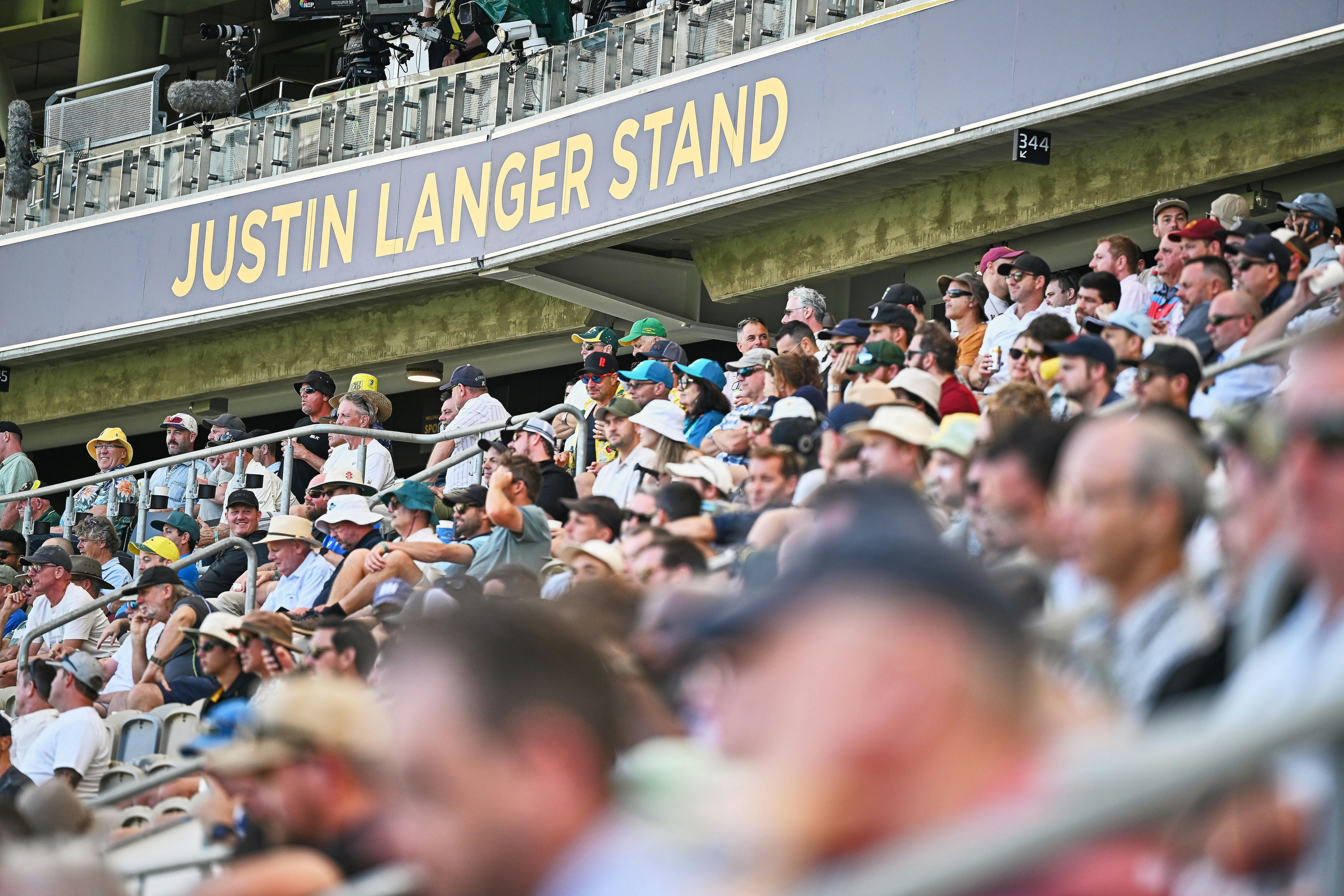 Crowd in a stadium