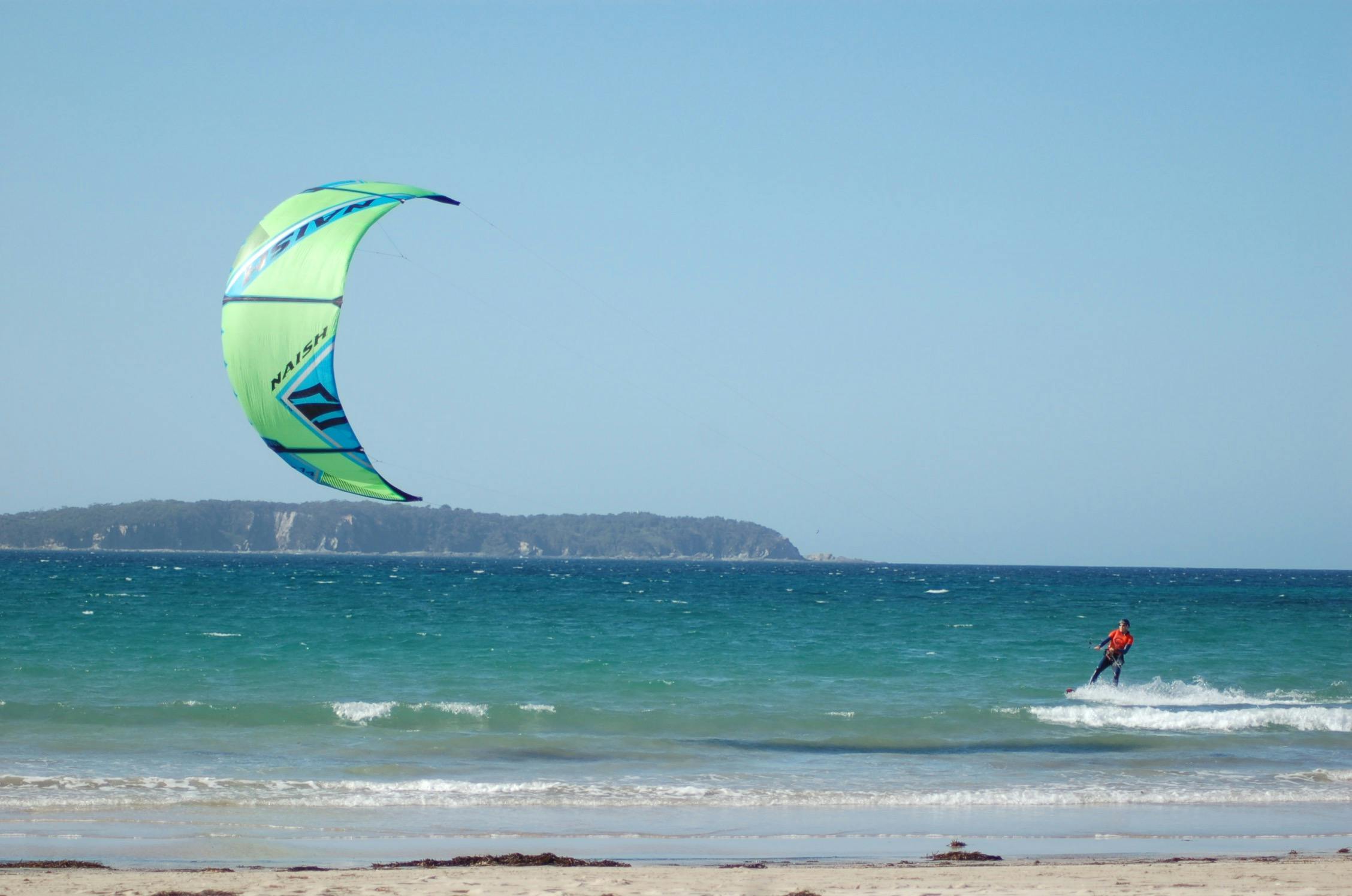Kiteboard with The Kite Bus