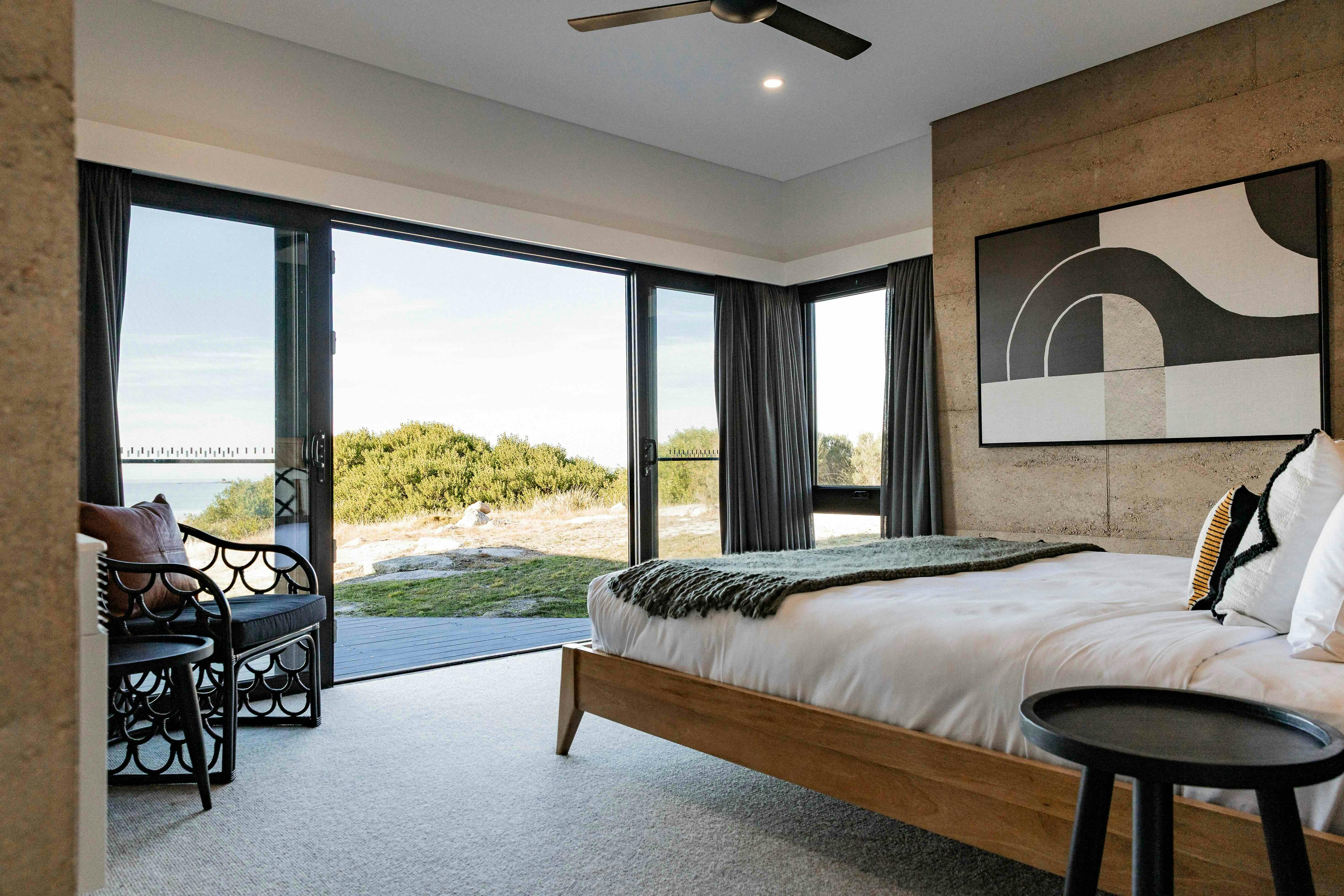 Embers Bay of Fires Master bedrooom