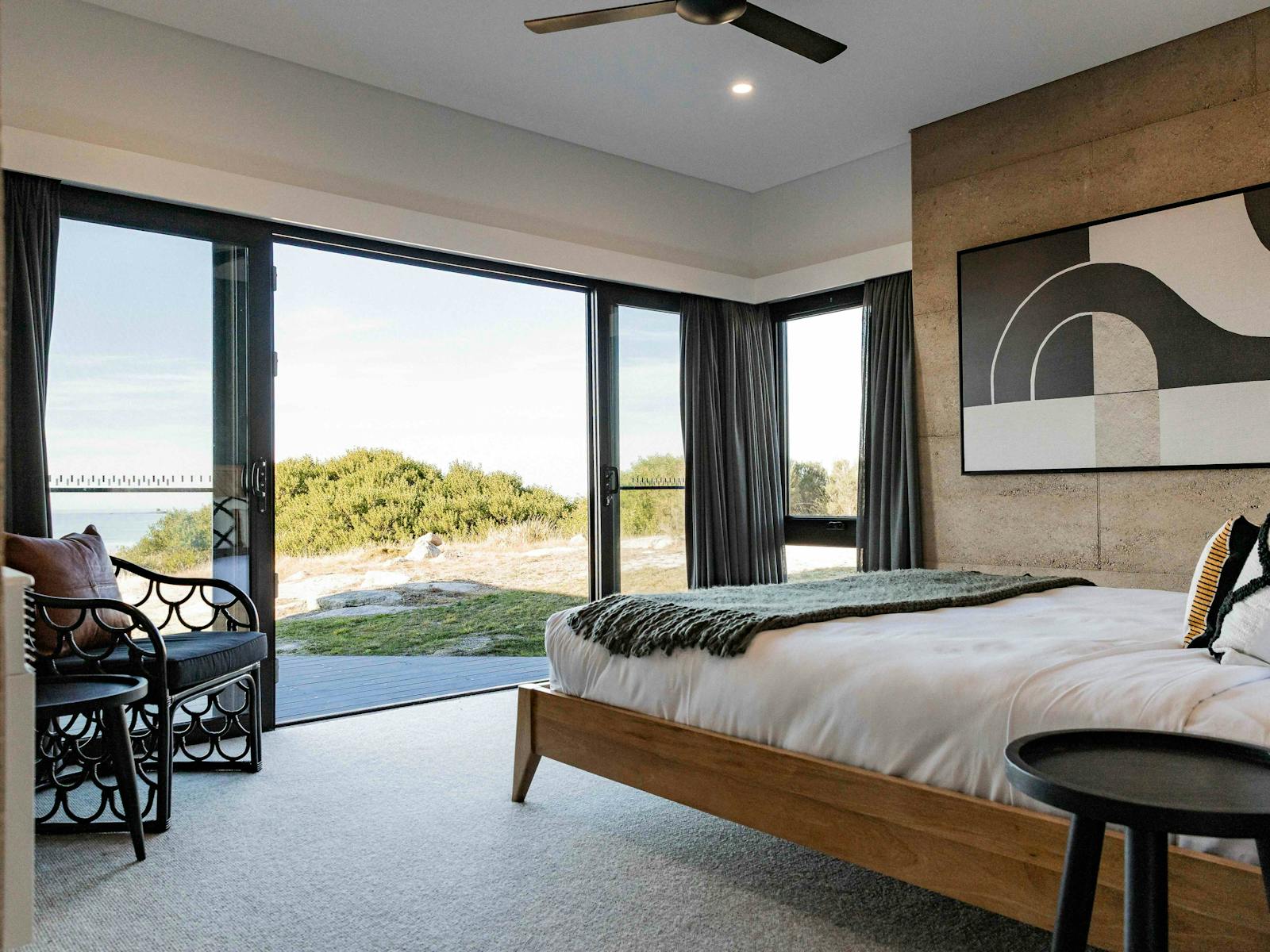 Embers Bay of Fires Master bedrooom