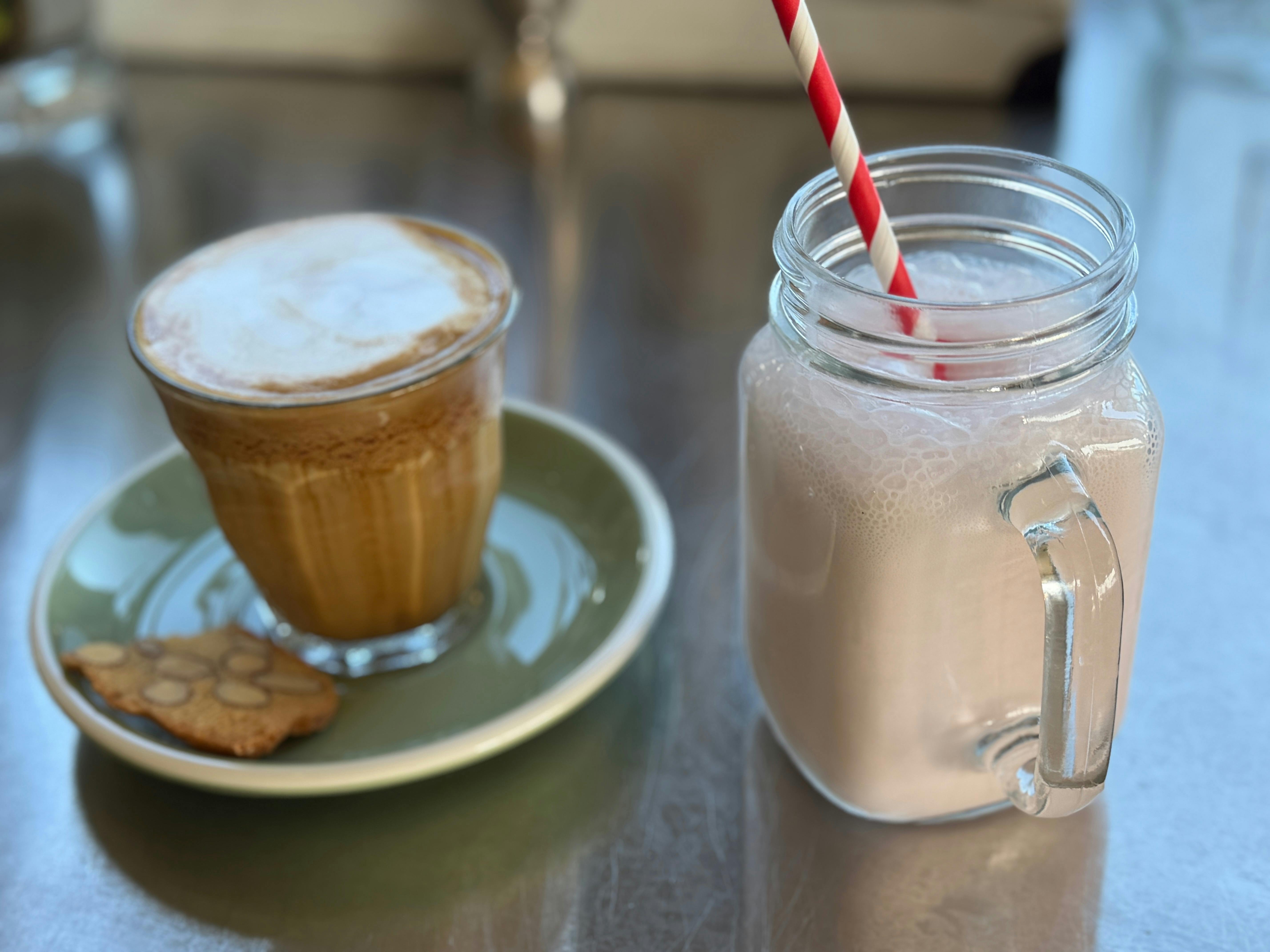 Coffee or Milkshake?! Too many delicious choices!