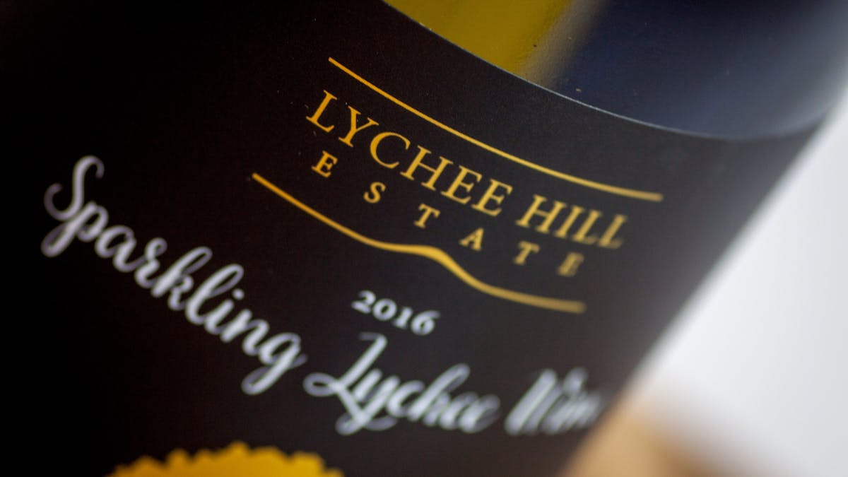 Sparkling Lychee Wine