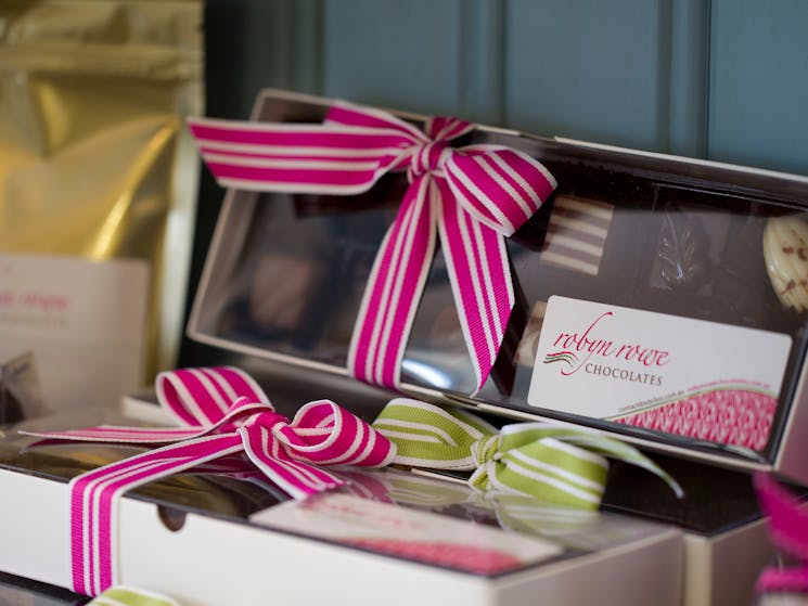 Gift boxes of chocolate