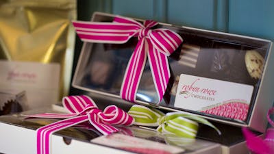 Gift boxes of chocolate