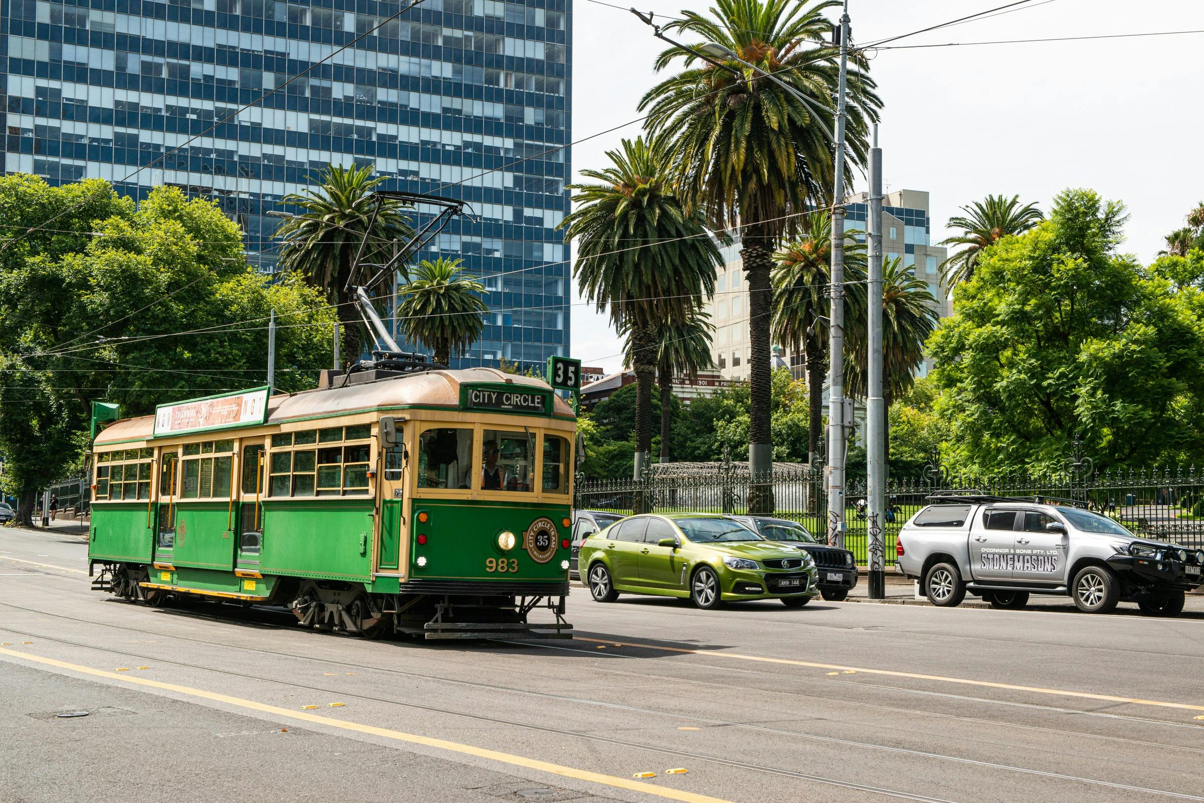Explore the city by tram