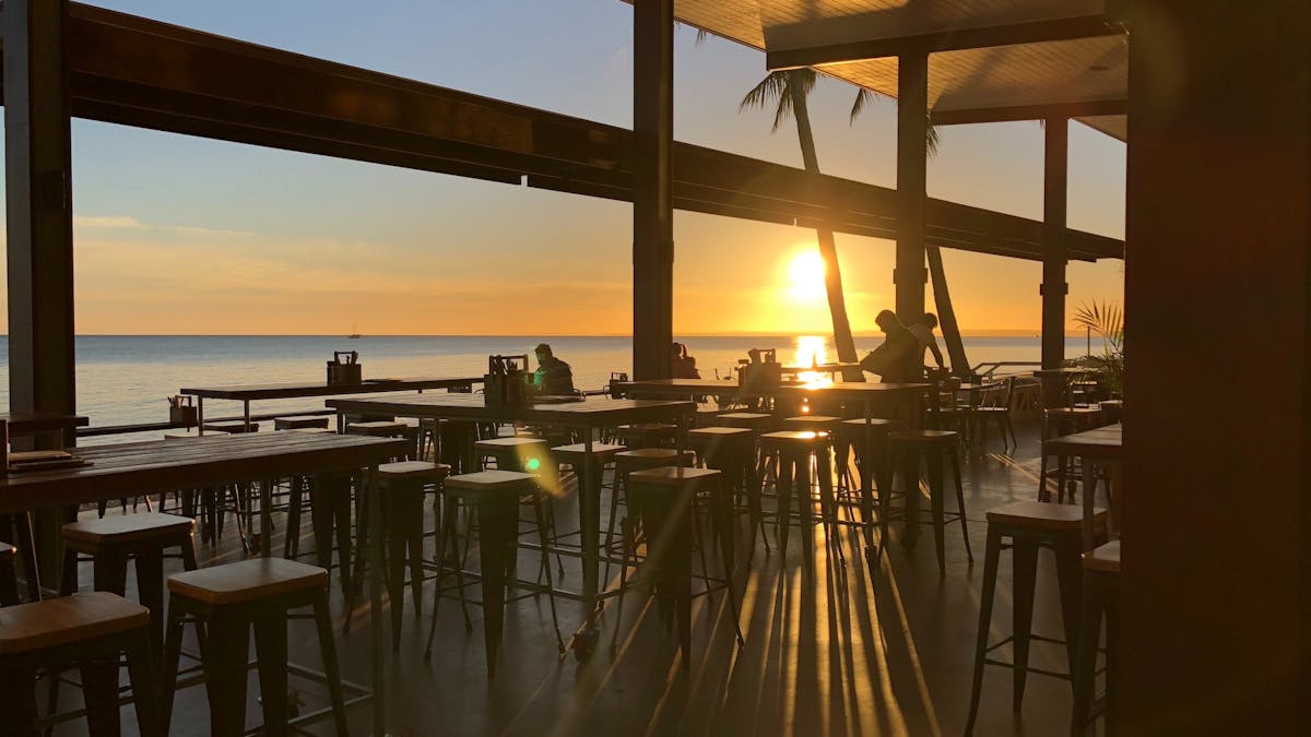 Sunrise - outdoor dining