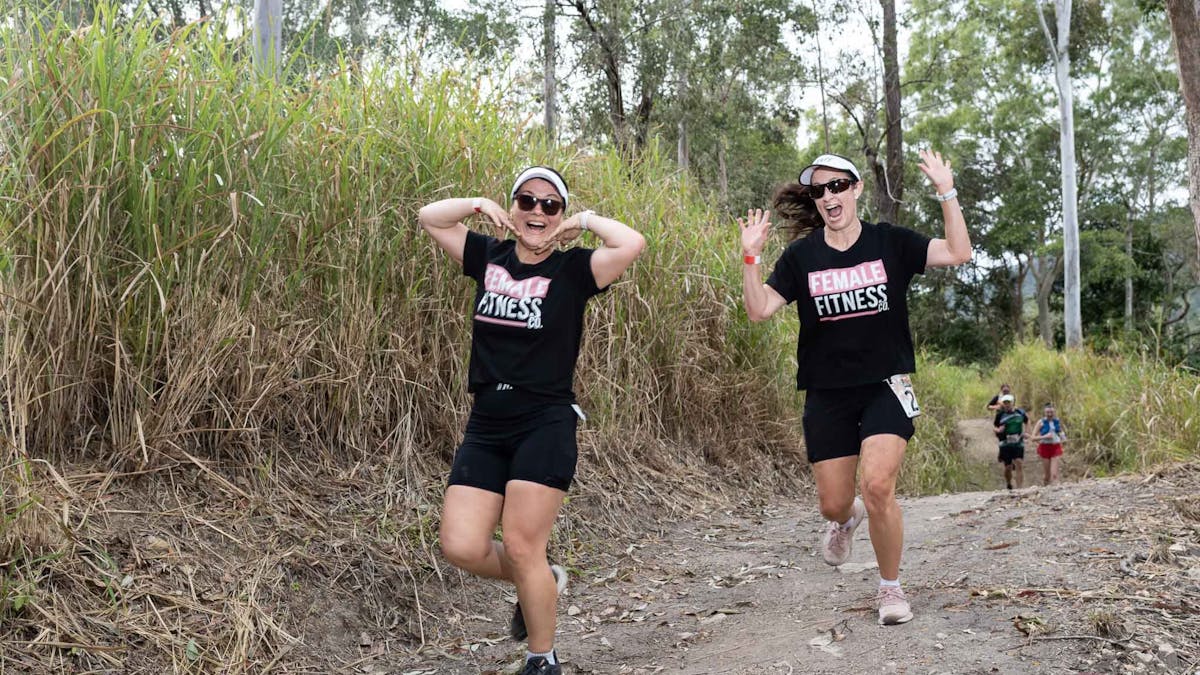 Funny trail runners