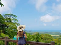 View from Alexandra Range Lookout on Jungle Tours and Trekking Cape Tribulation Tour