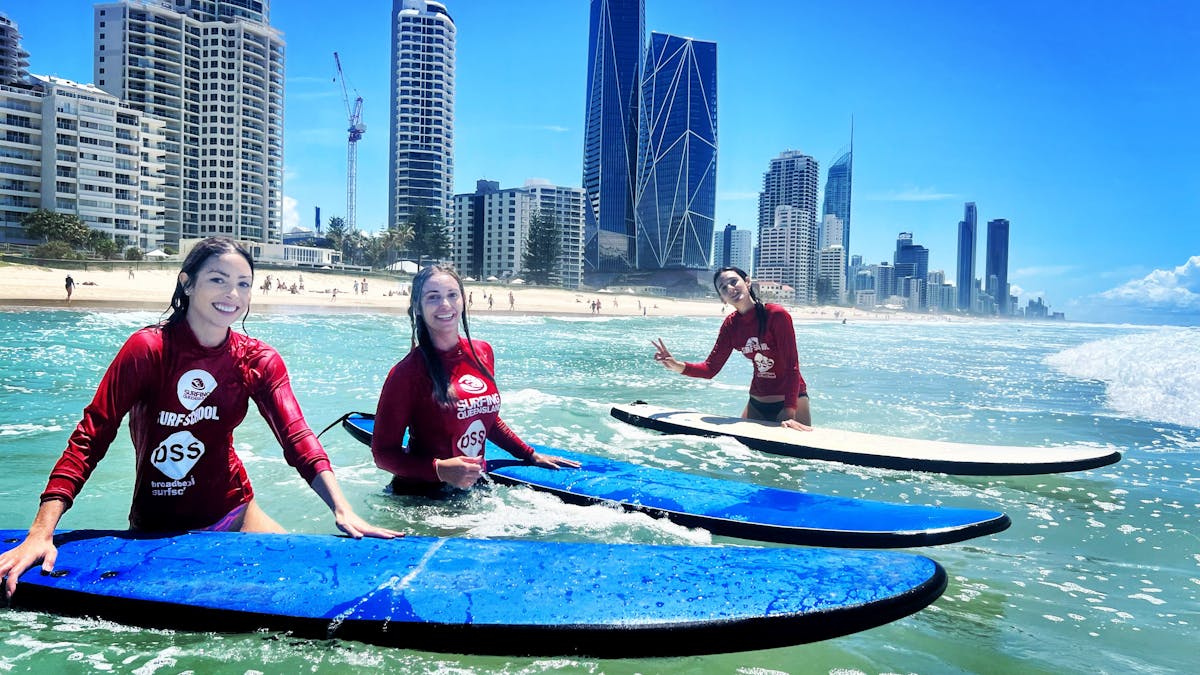 surfing Gold Coast learn to surf
