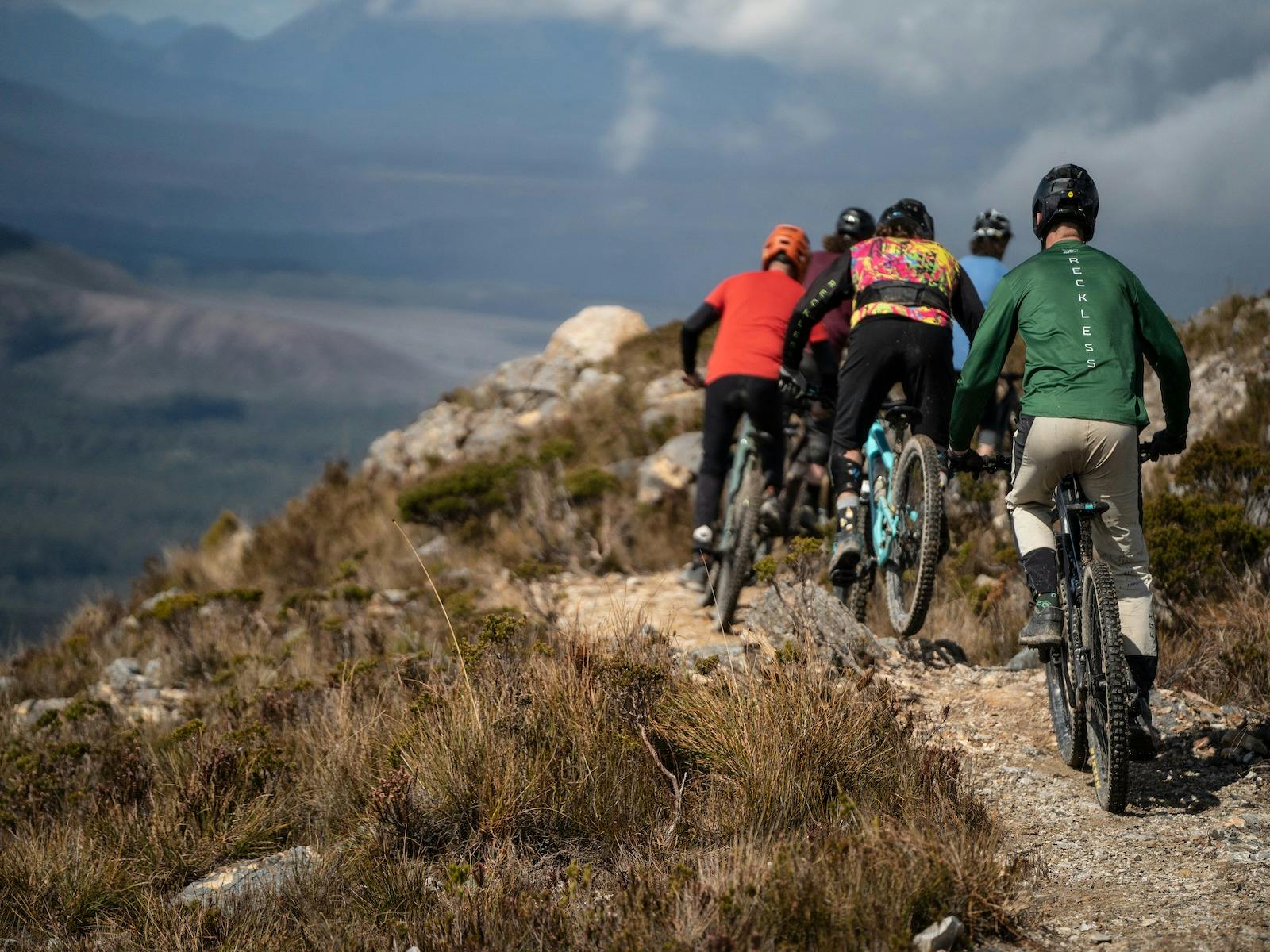 Group of riders on Silver City