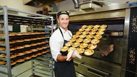 Fresh pies at Quinty Bakehouse