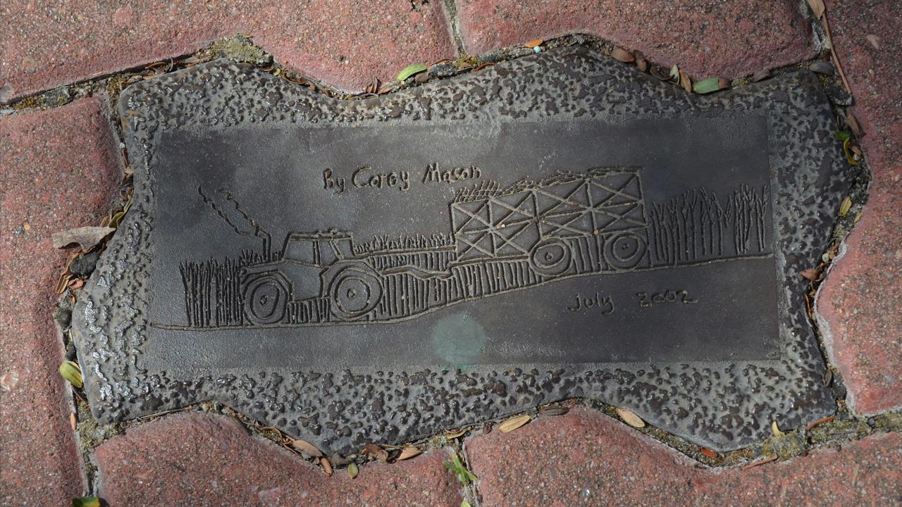 Ellena St pavement art