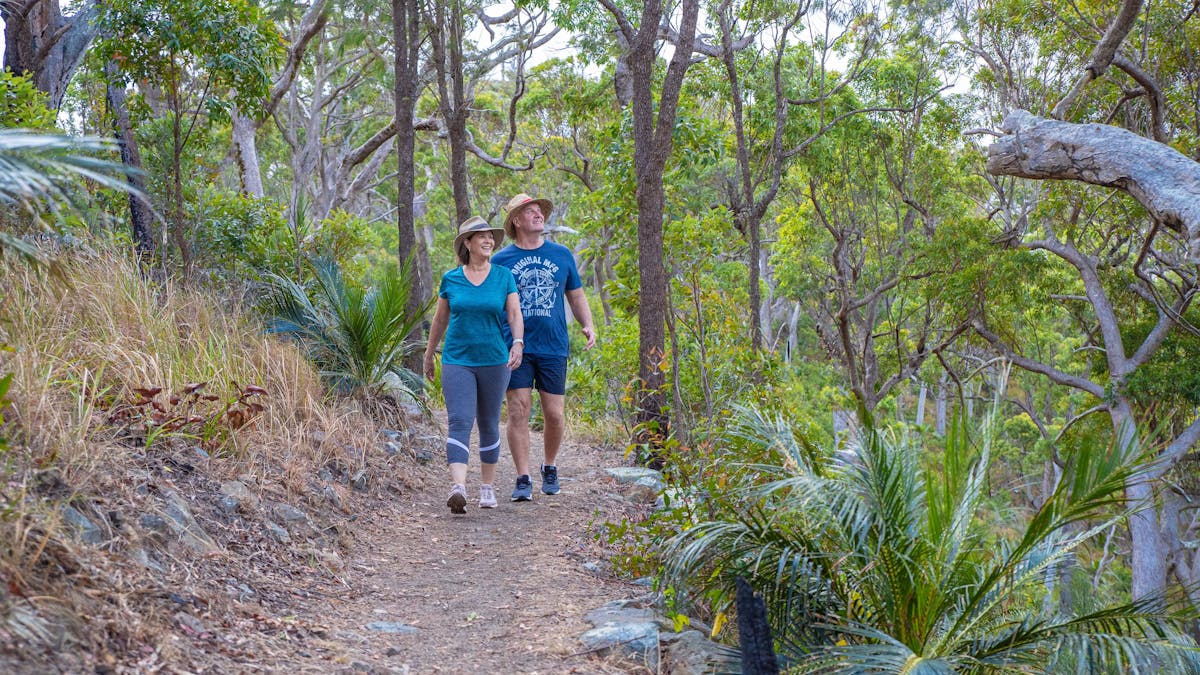Bushwalking at Mount Archer