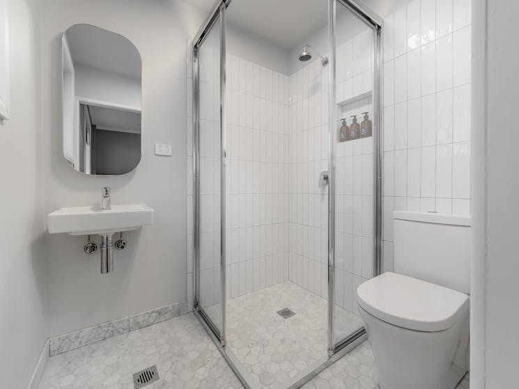 Fully renovated bathrooms