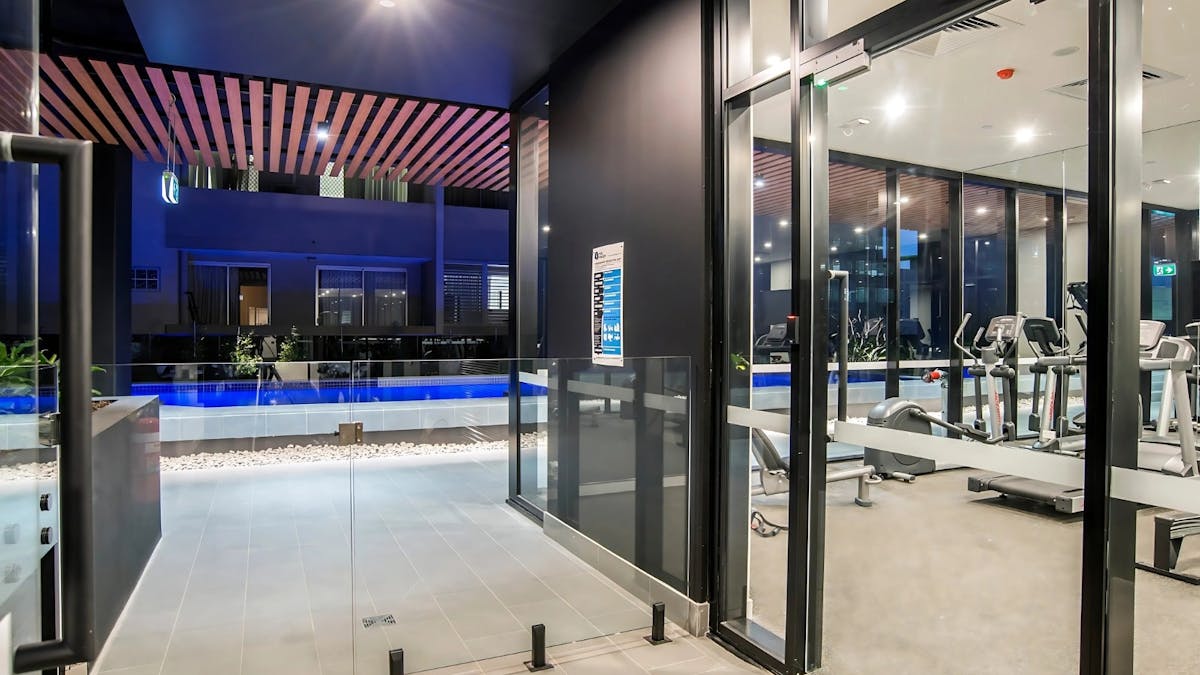 Pool and Gym Area