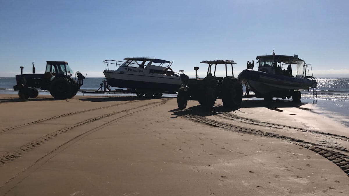 Beach launch