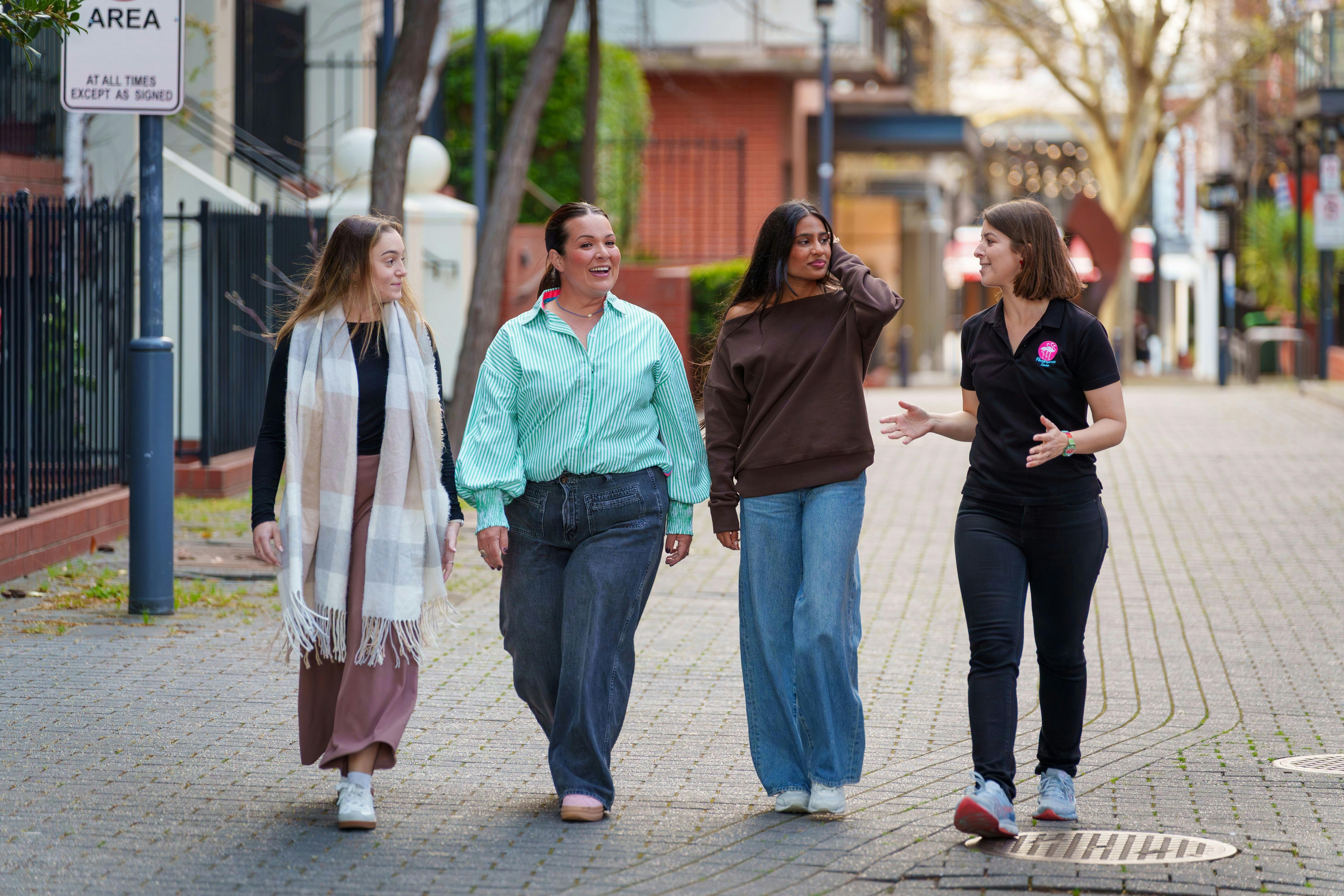 The Adelaide Wine Walk explores the East End area.