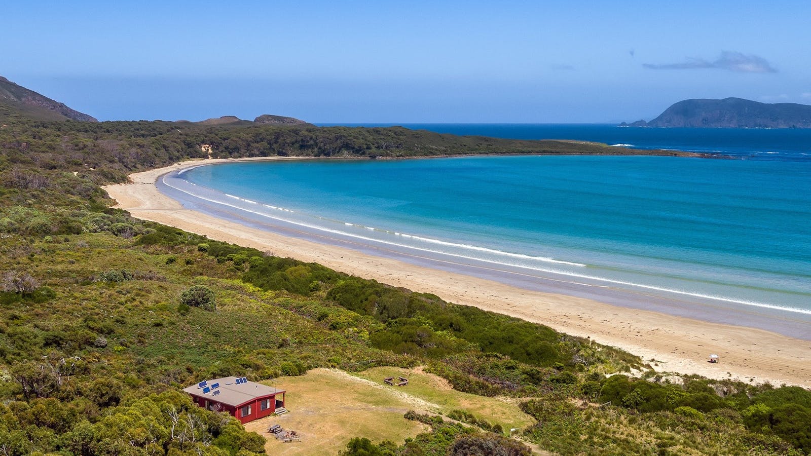 Cloudy Bay Cabin - Aerial view