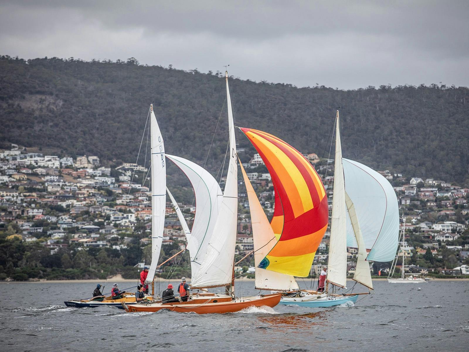 D-Class Boats out on the Derwent