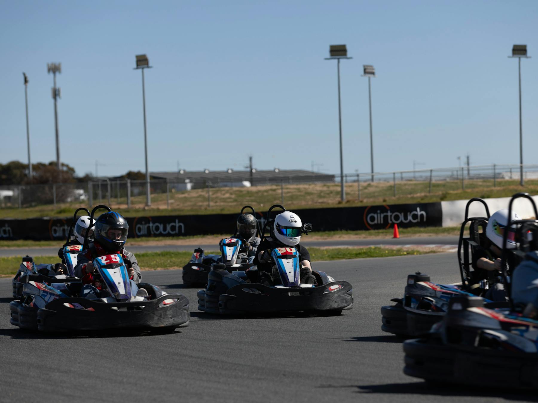 Go karting at the event
