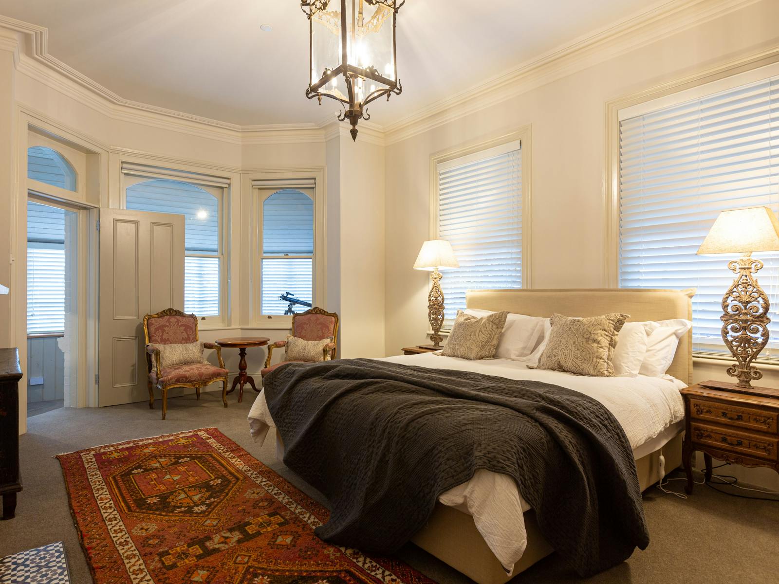 Immerse yourself in the charm of our historic boutique hotel, with beautiful detail.