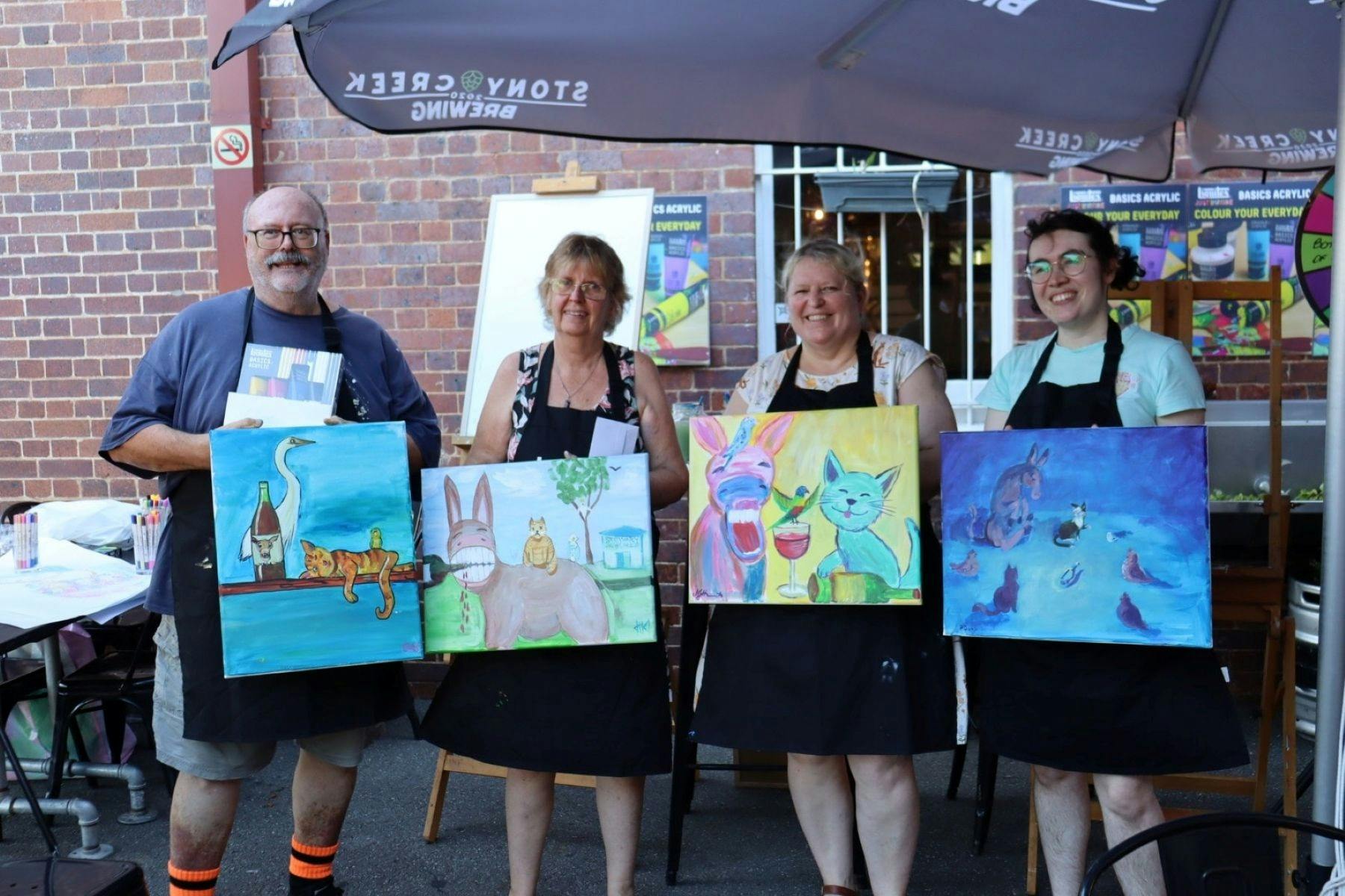 Art Fight at Stony Creek Brewing Company