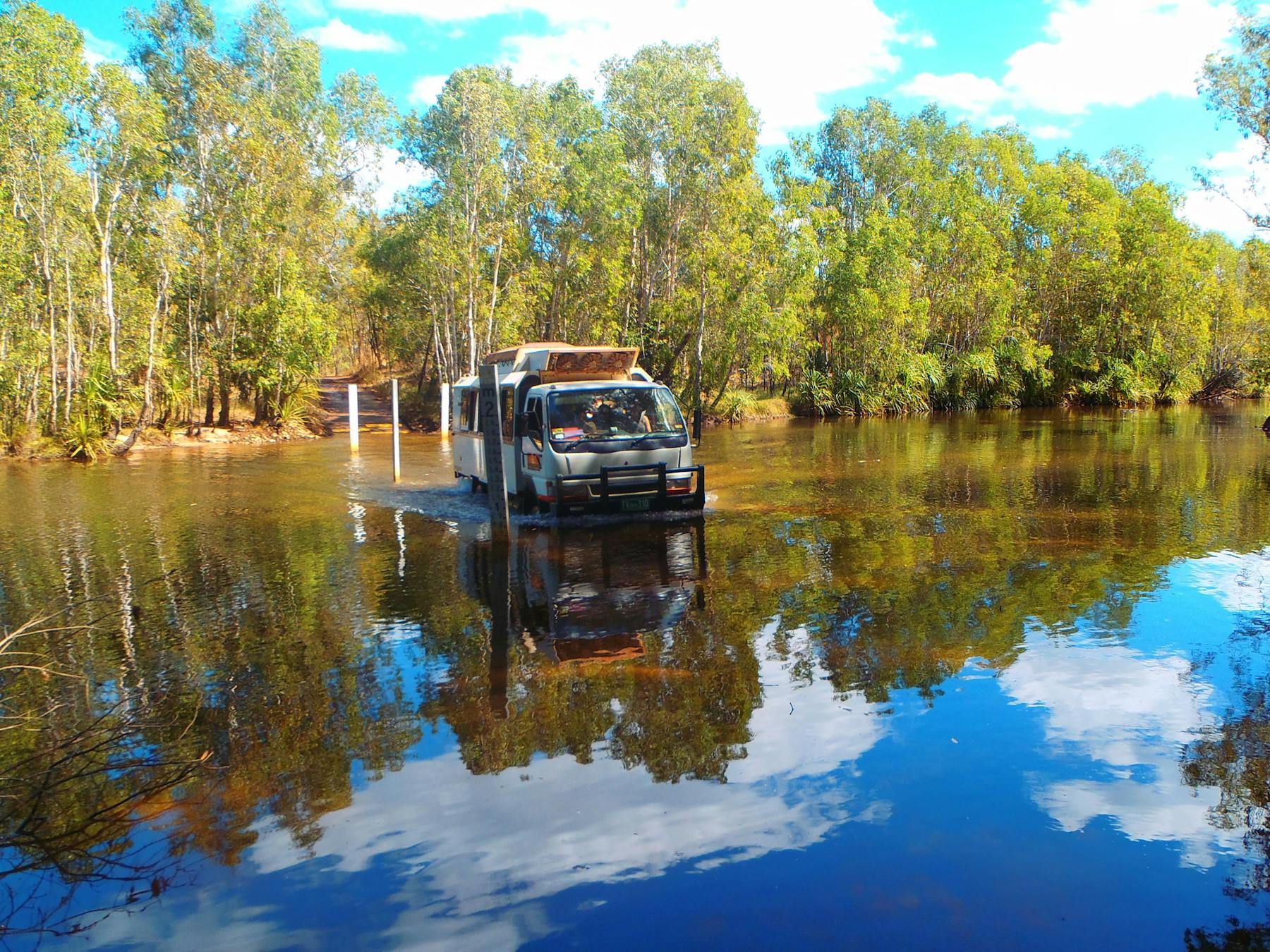 River crossing Kakadu National Park