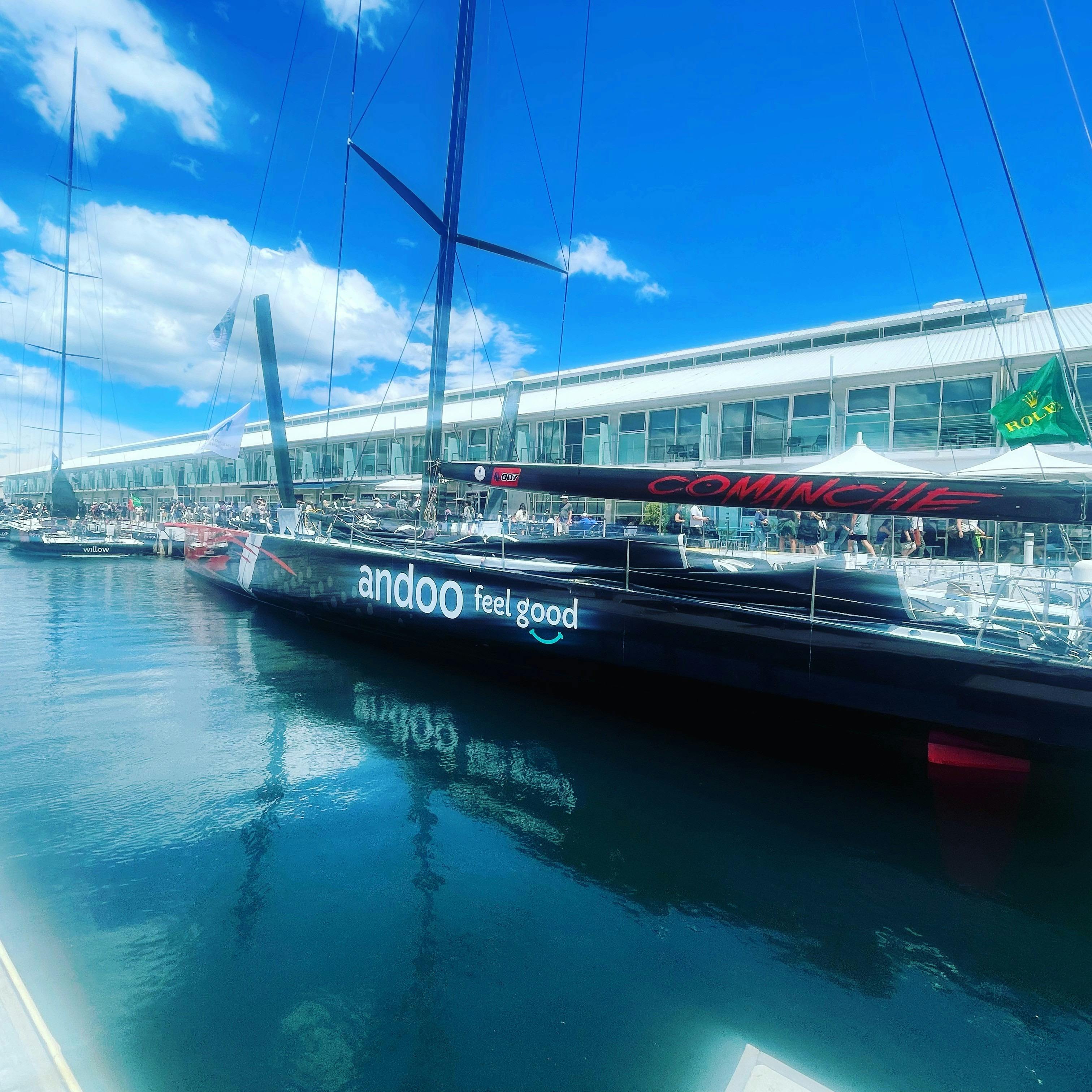 Andoo Comanche out front