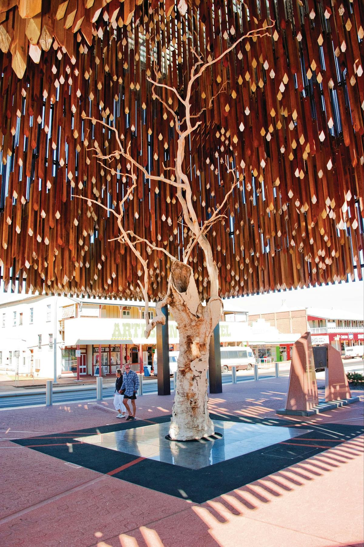 The Beautiful Tree of Knowledge in the Centre of Town