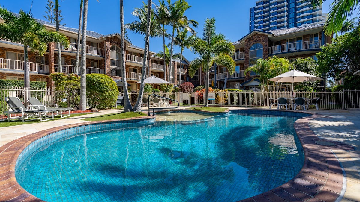 Pool area