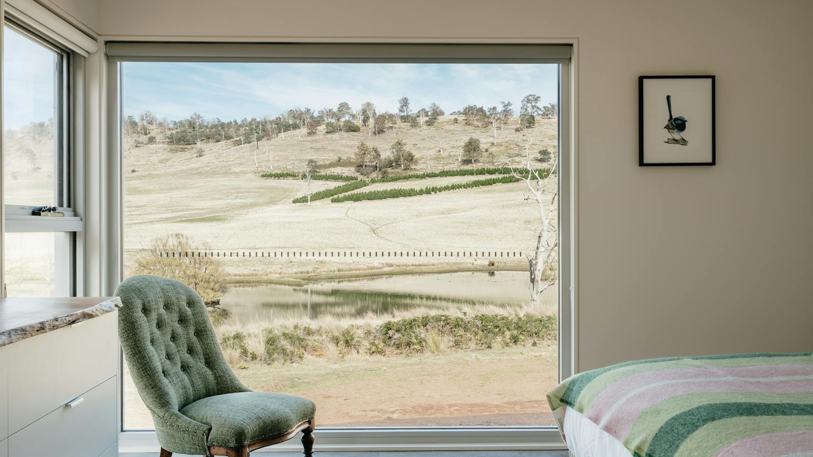 Bedroom with a view