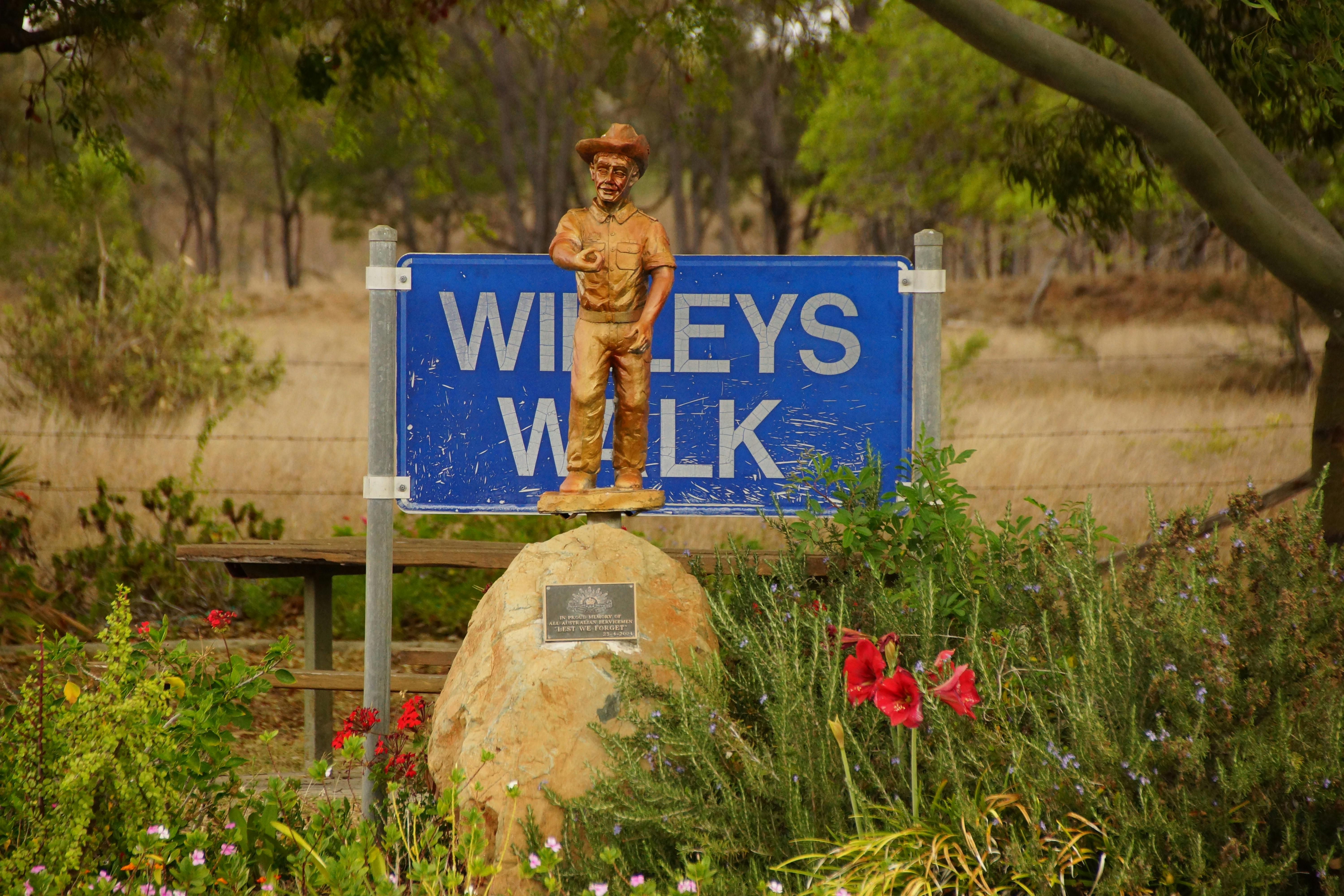 Willey's Walk Memorial, Goovigen