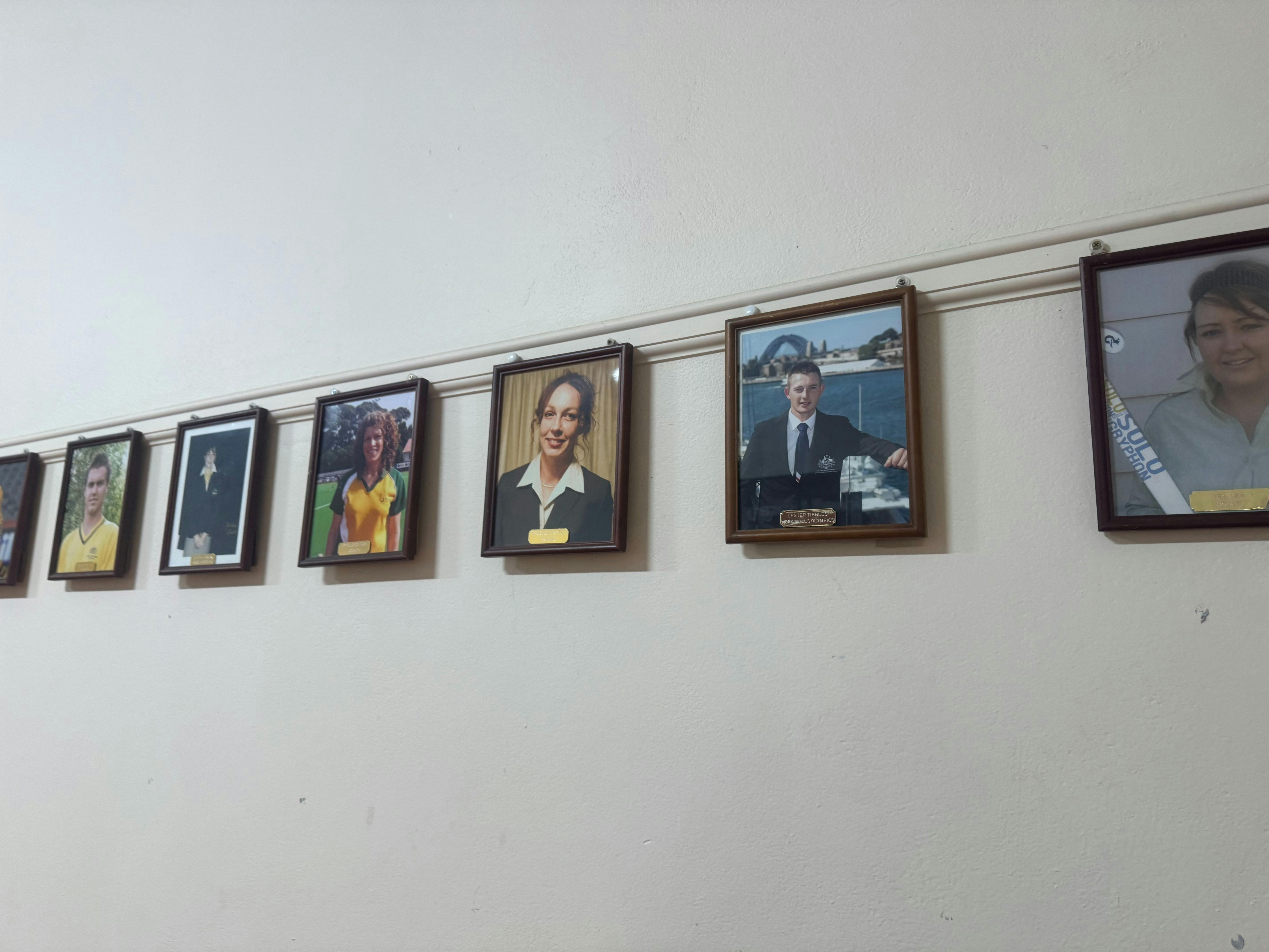 Photos of hall of famers