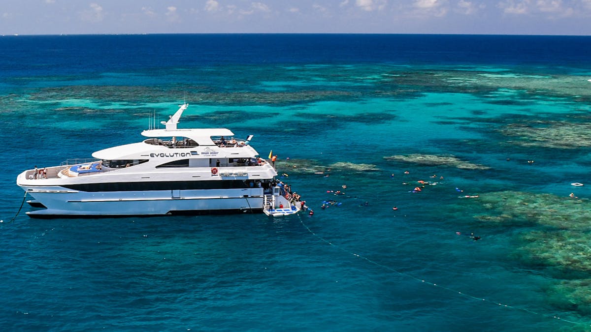 Evolution - Cairns ultimate reef cruise vessel